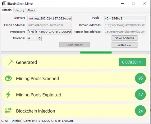 Bitcoin Silent Miner Tool - Bitcoin Miner Software - Carding shop 