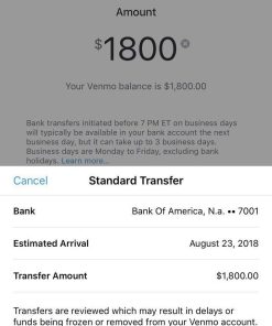 Venmo Money Transfer