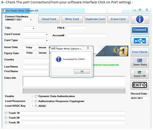 EMV Chip Writing Software V8.6 - Image 2